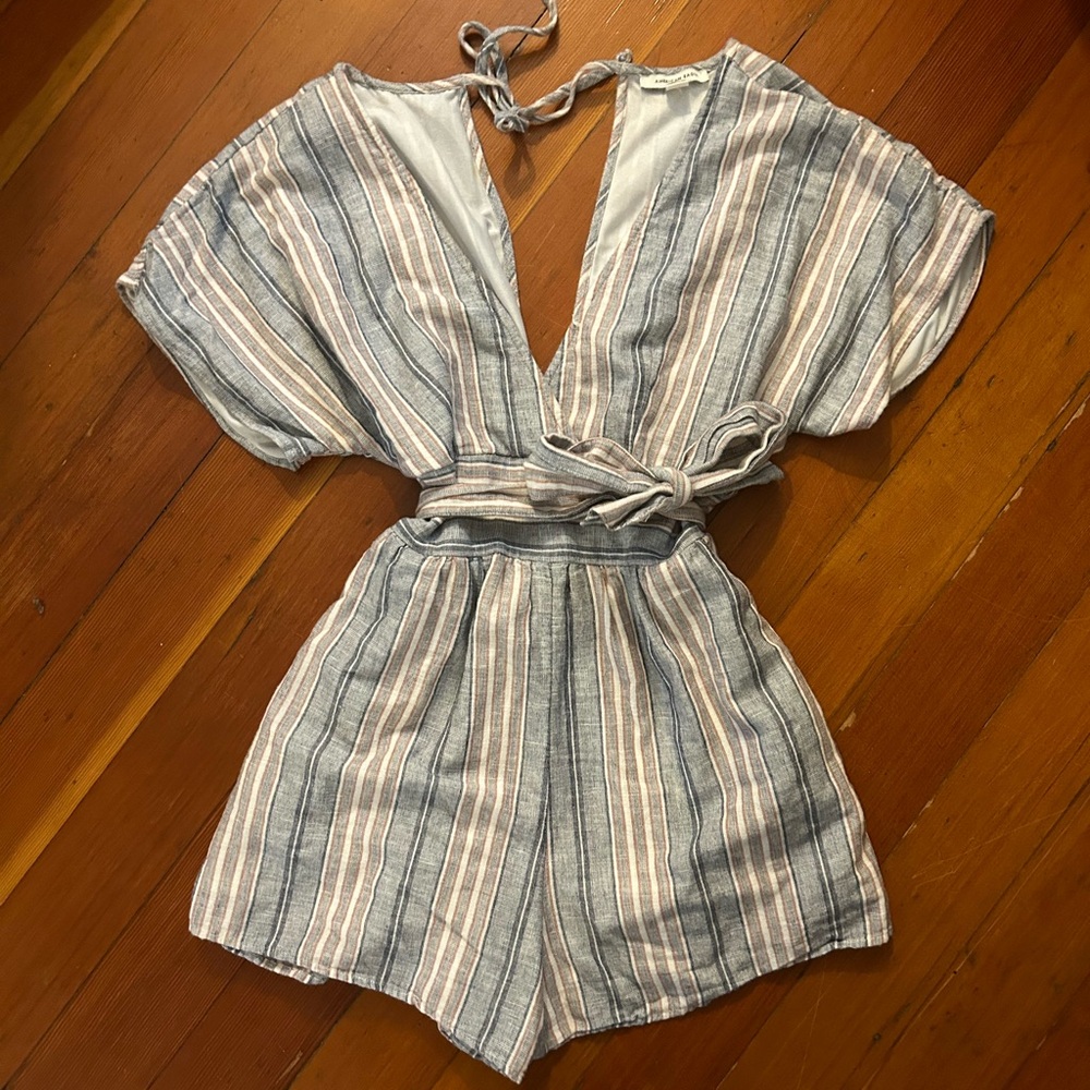 Striped Romper